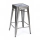 PACK 4 TABOURETS BISTRO 66CM