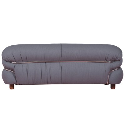 OLYMPIA 2-SEAT SOFA UPHOLSTERED IN SHERPA FABRIC