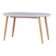 Table à manger extensible Goteborg de style scandinave (140-205cm)