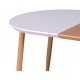 Table à manger extensible Goteborg de style scandinave (140-205cm)