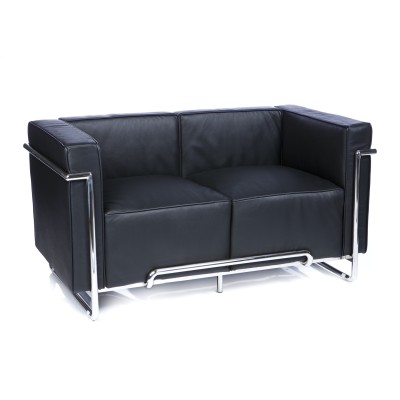 Inspiration LC2 2 Seater Economic Sofa - Sofá design | Design de mobília