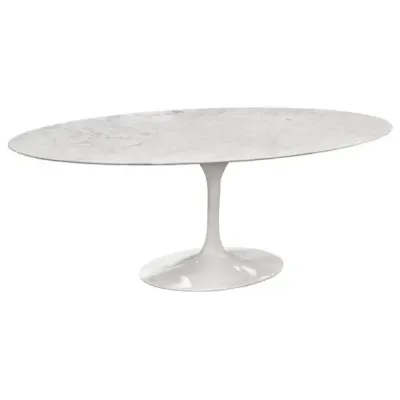  Réplique de la table design ovale d'Eero Saarinen