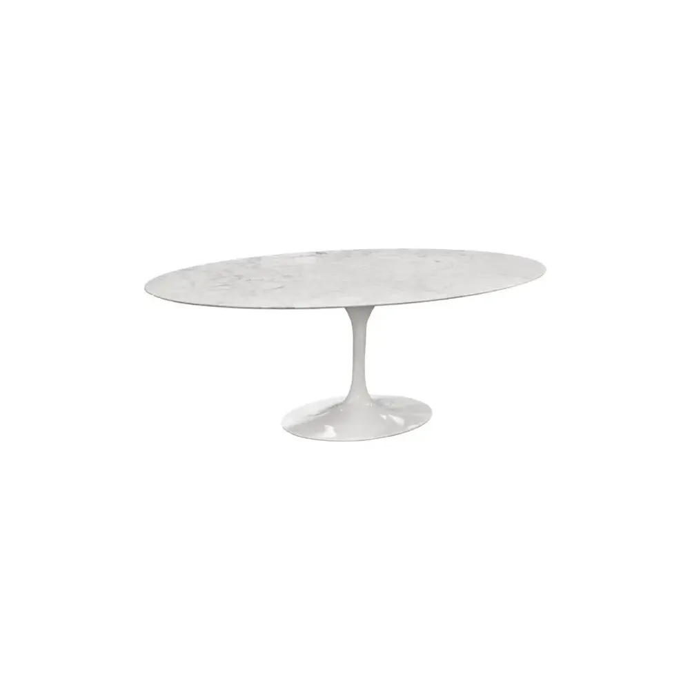  Réplique de la table design ovale d'Eero Saarinen