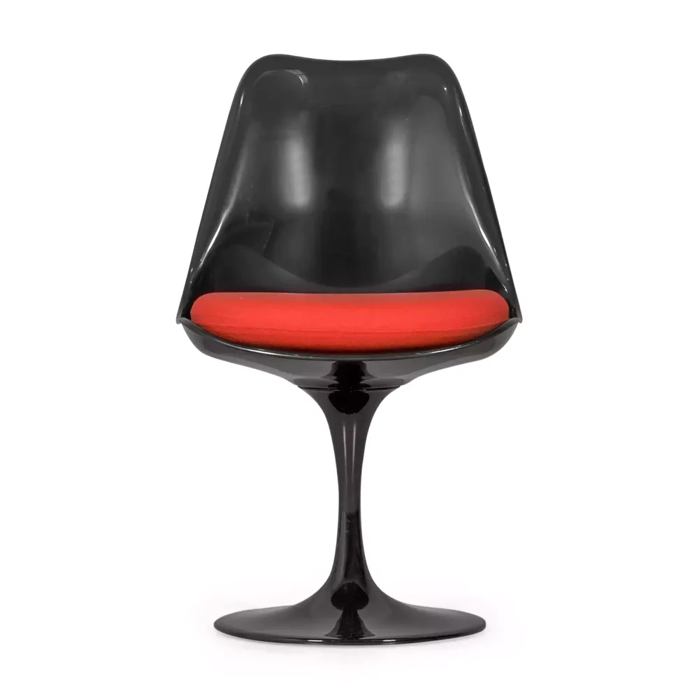 Réplique Chaise Tulip tout noir - Chaises Design - Meublesconcept