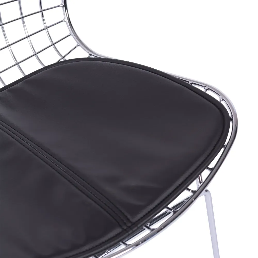 Inspiration chaise Bertoia Chrome - Chaise industrielle - Meubles Concept