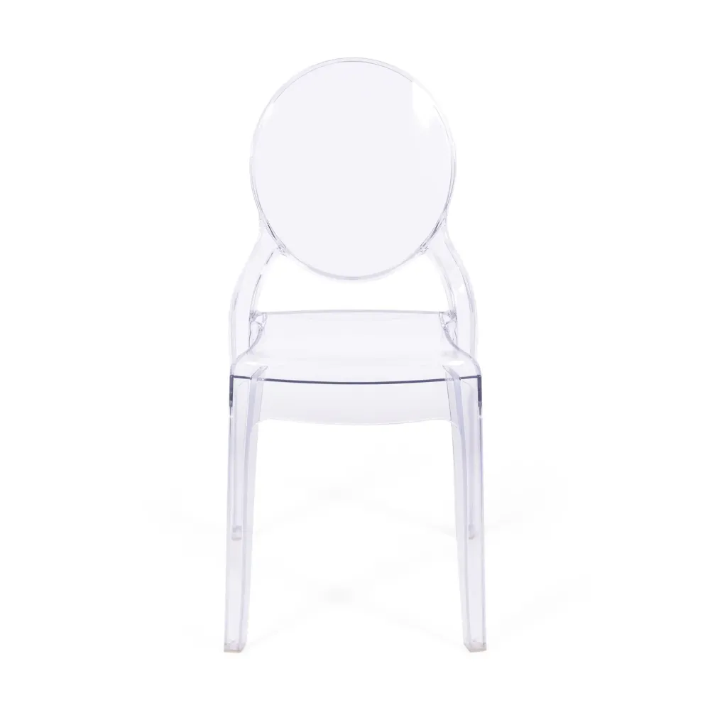 Chaise Louisiane transparente pour l'hôtellerie moderne 🪑 - Meubles Concept