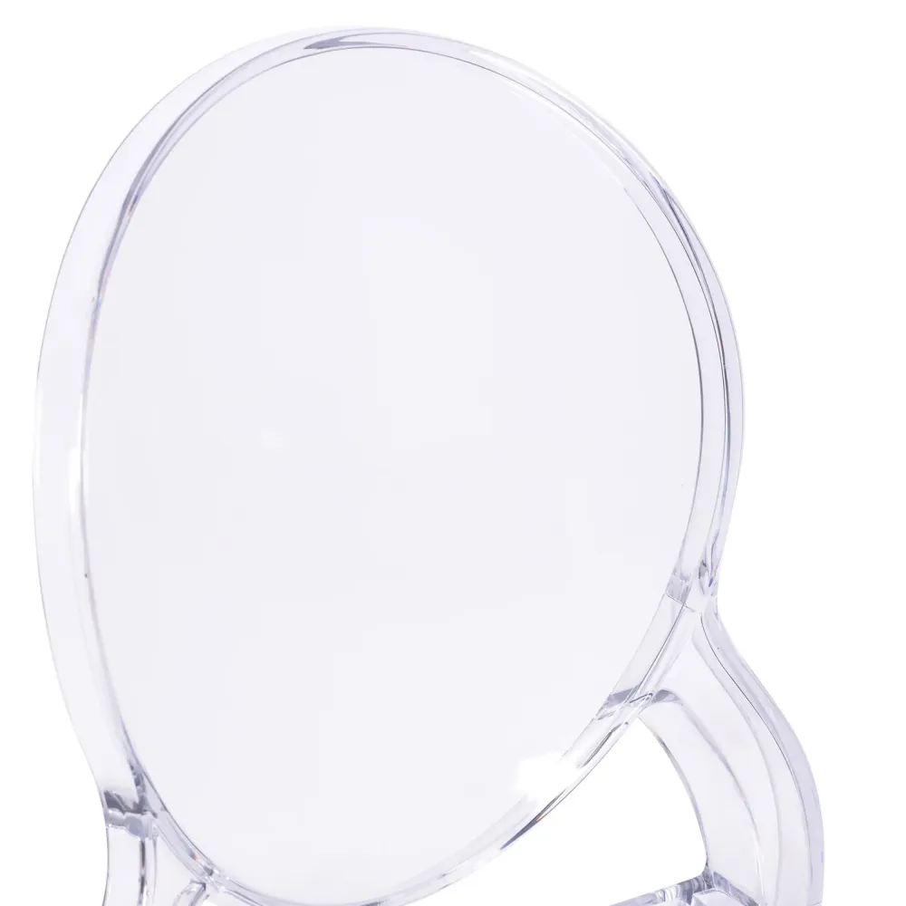 Chaise Louisiane transparente pour l'hôtellerie moderne 🪑 - Meubles Concept
