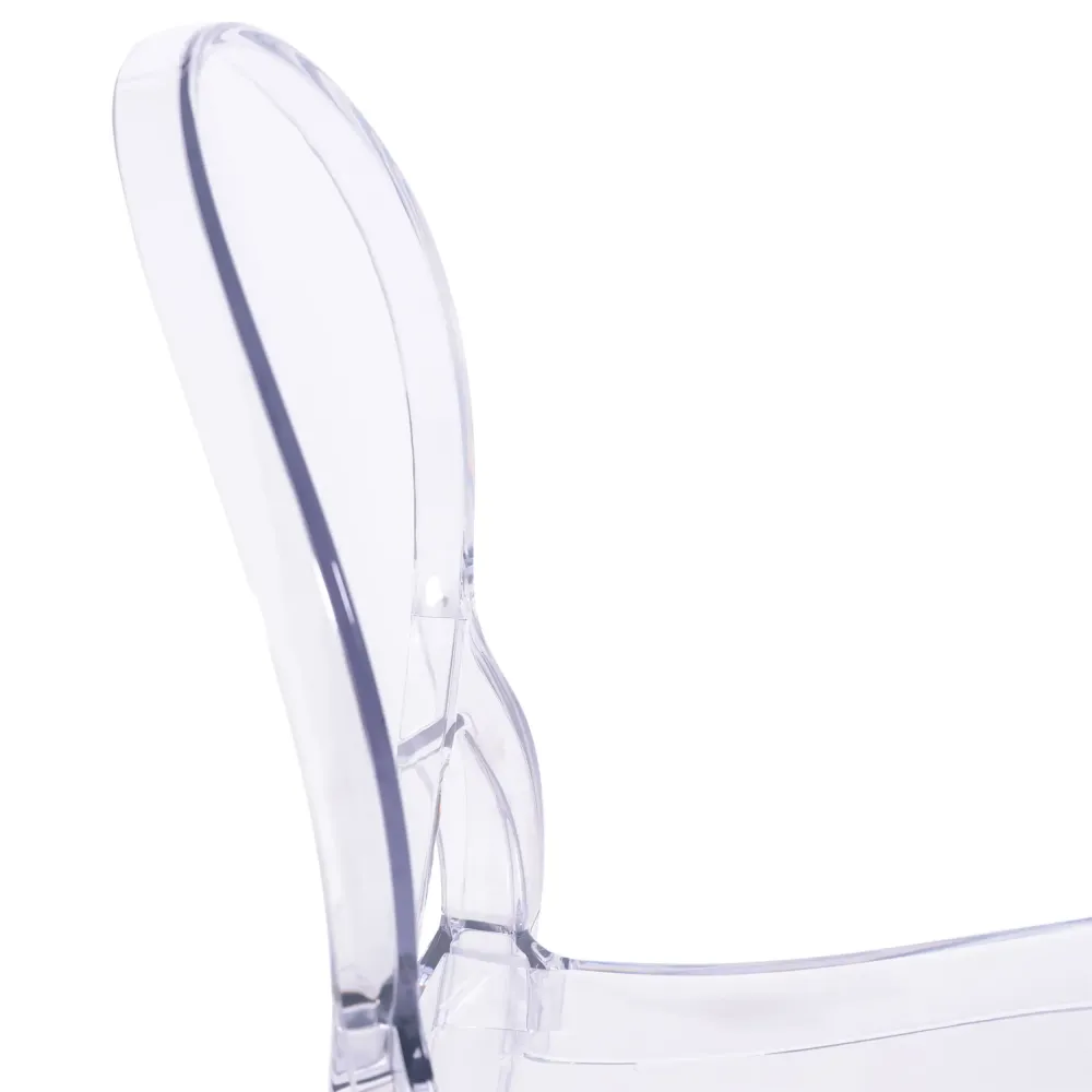 Chaise Louisiane transparente pour l'hôtellerie moderne 🪑 - Meubles Concept