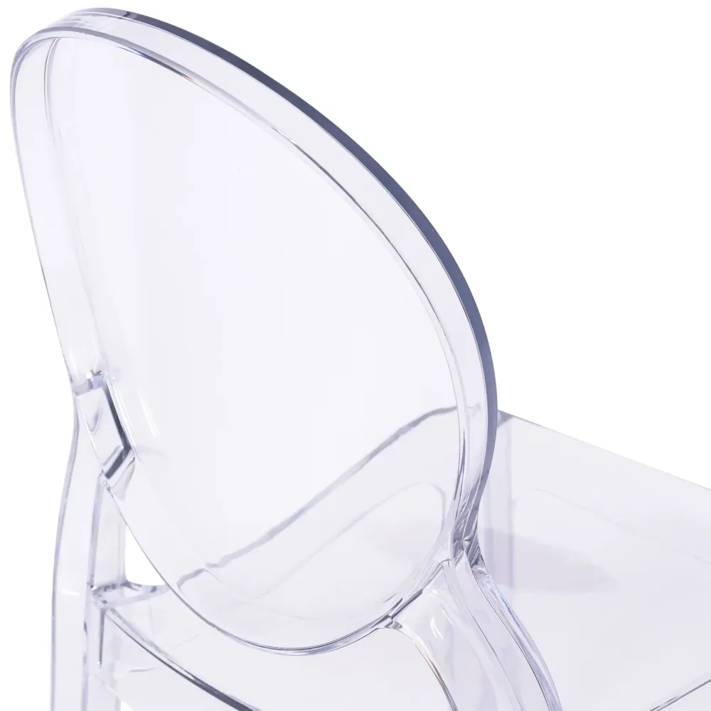 Chaise Louisiane transparente pour l'hôtellerie moderne 🪑 - Meubles Concept
