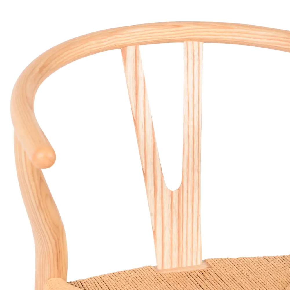 Réplique de la chaise haut de gamme Wishbone CH24