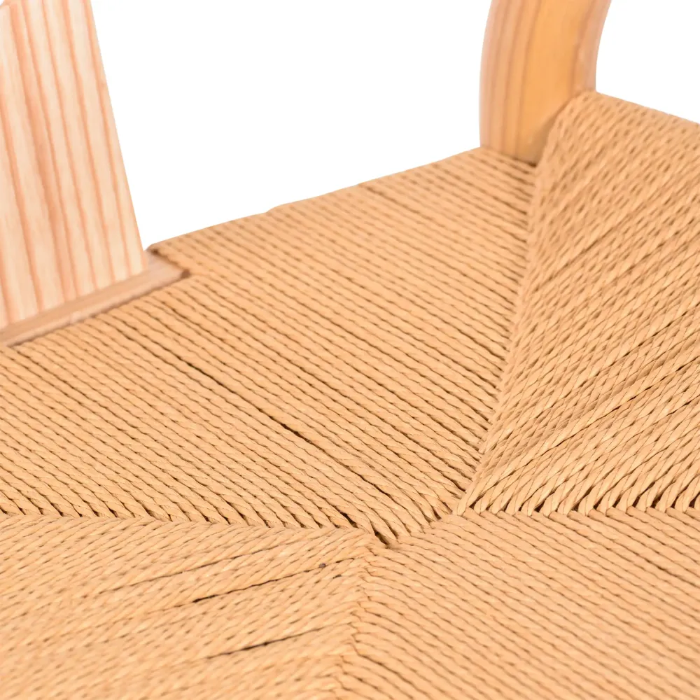 Réplique de la chaise haut de gamme Wishbone CH24