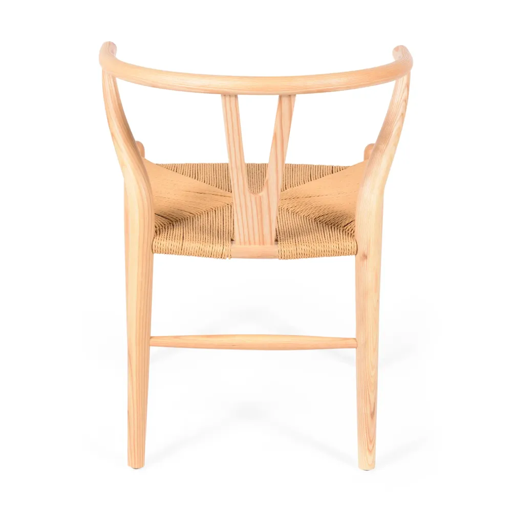 Réplique de la chaise haut de gamme Wishbone CH24