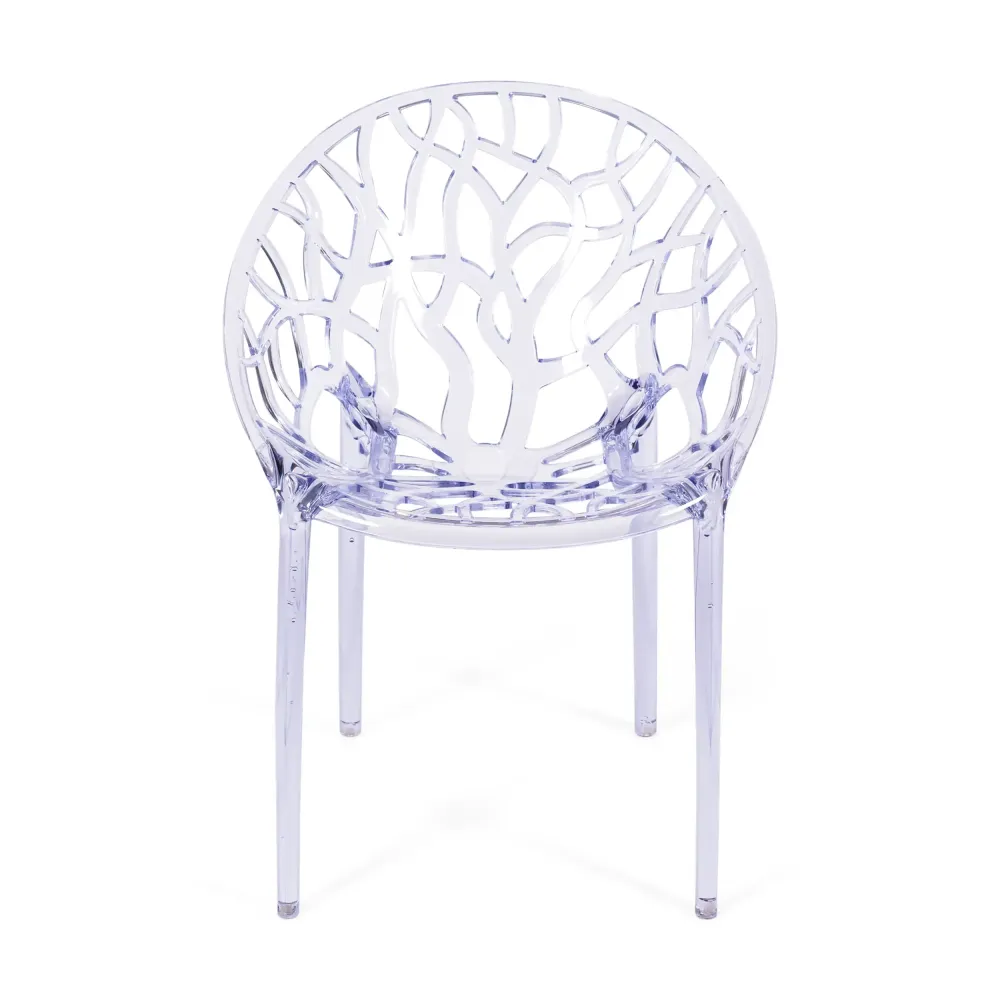 Chaise d'extérieur transparente Chrystal Réplique