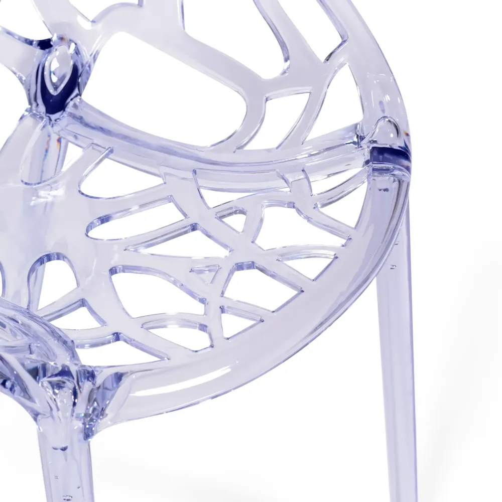 Chaise d'extérieur transparente Chrystal Réplique
