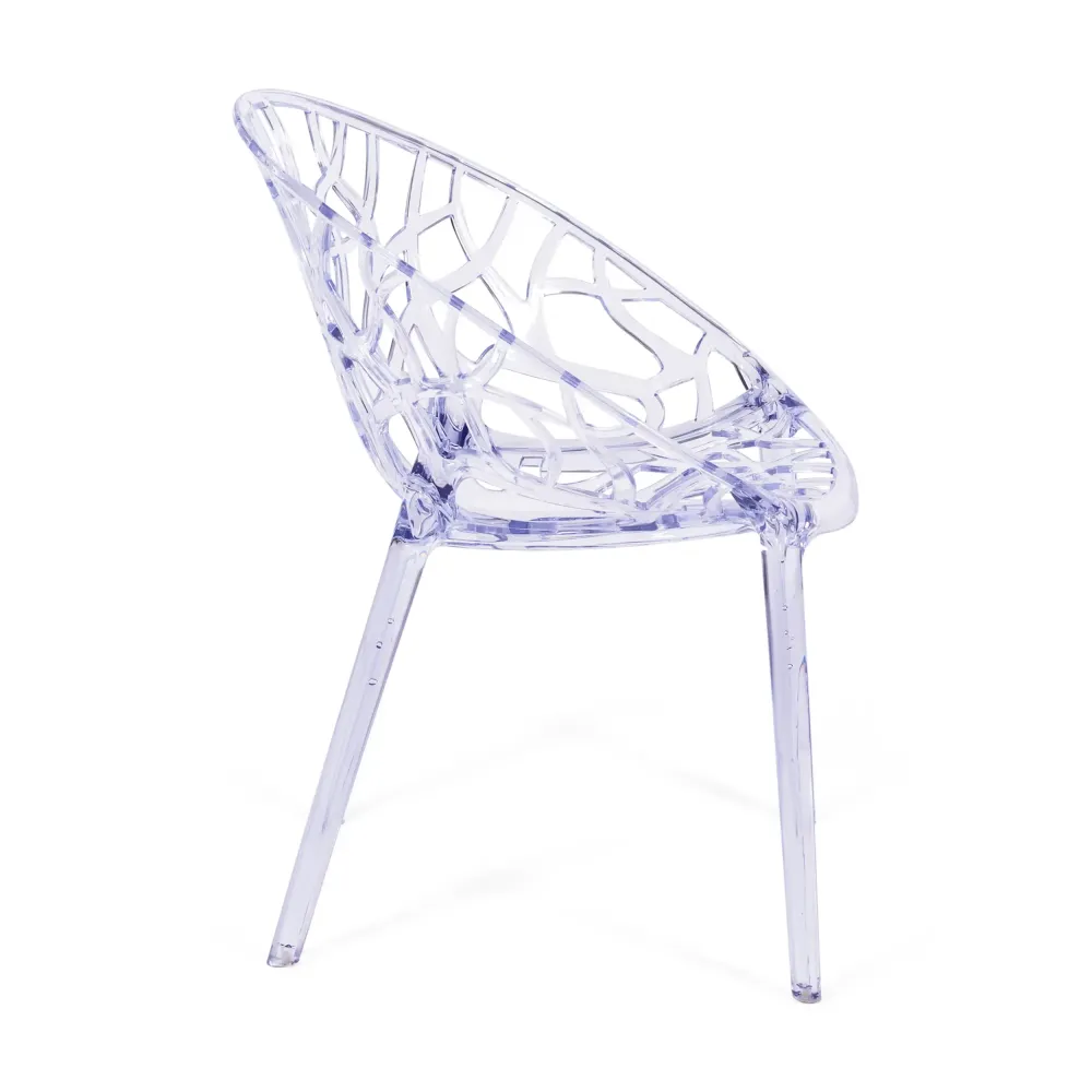 Chaise d'extérieur transparente Chrystal Réplique