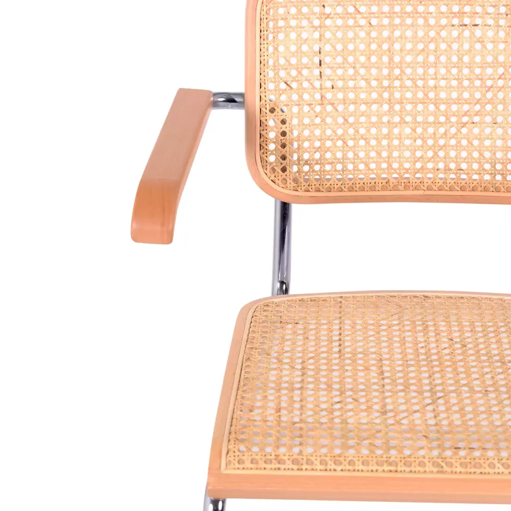 Chaise Knoll réplique Cesca avec accoudoirs, version économique