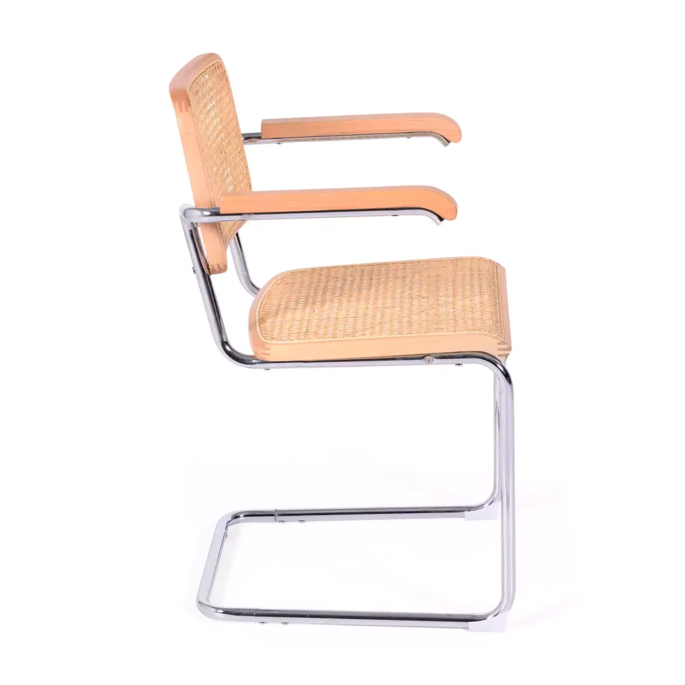 Chaise Knoll réplique Cesca avec accoudoirs, version économique