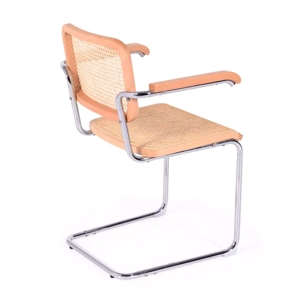 Chaise Knoll réplique Cesca avec accoudoirs, version économique
