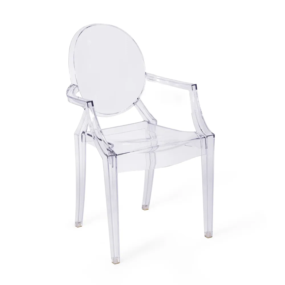 Réplique de la chaise Louis Ghost de Phillipe Starck