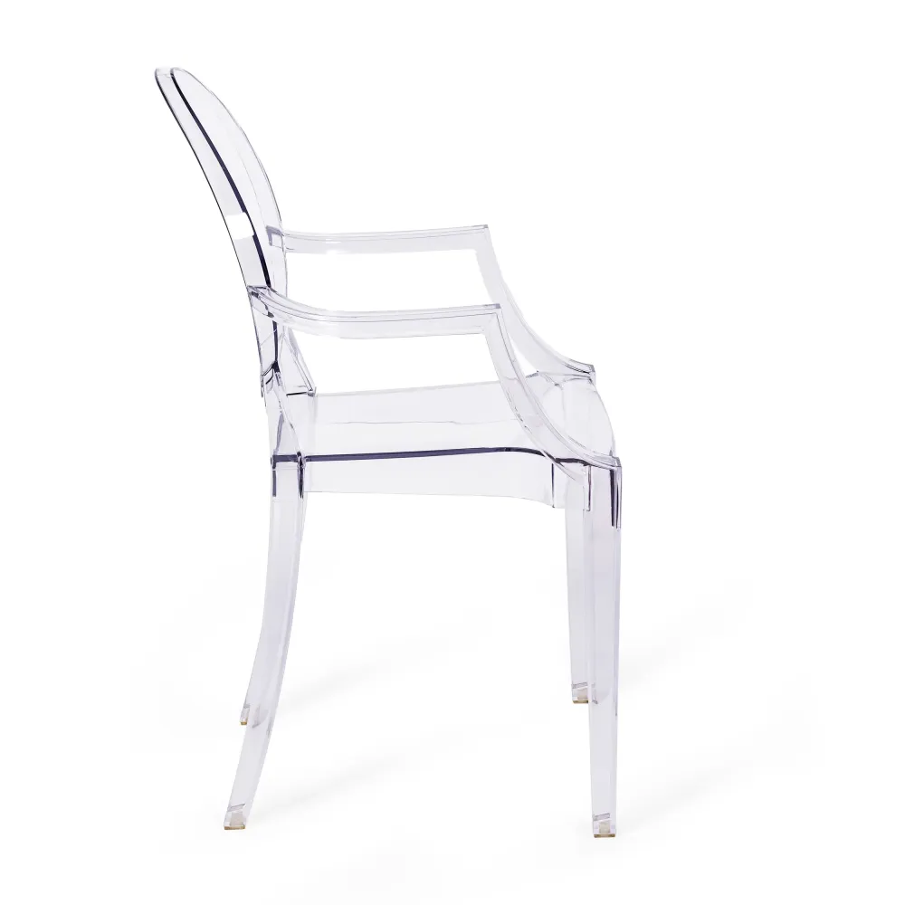 Réplique de la chaise Louis Ghost de Phillipe Starck
