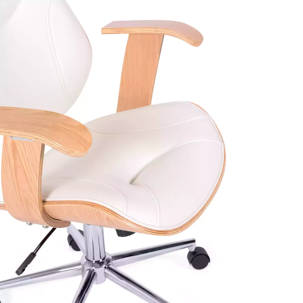 Chaise de bureau Cambridge en bois clair - Mueble design