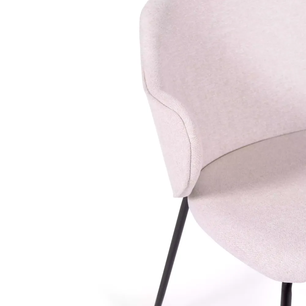 Chaise de salle à manger tapissée Hope - Chaises tapissées - Mueble Design