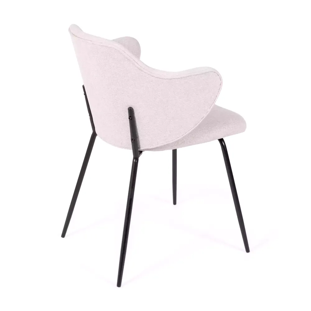 Chaise de salle à manger tapissée Hope - Chaises tapissées - Mueble Design