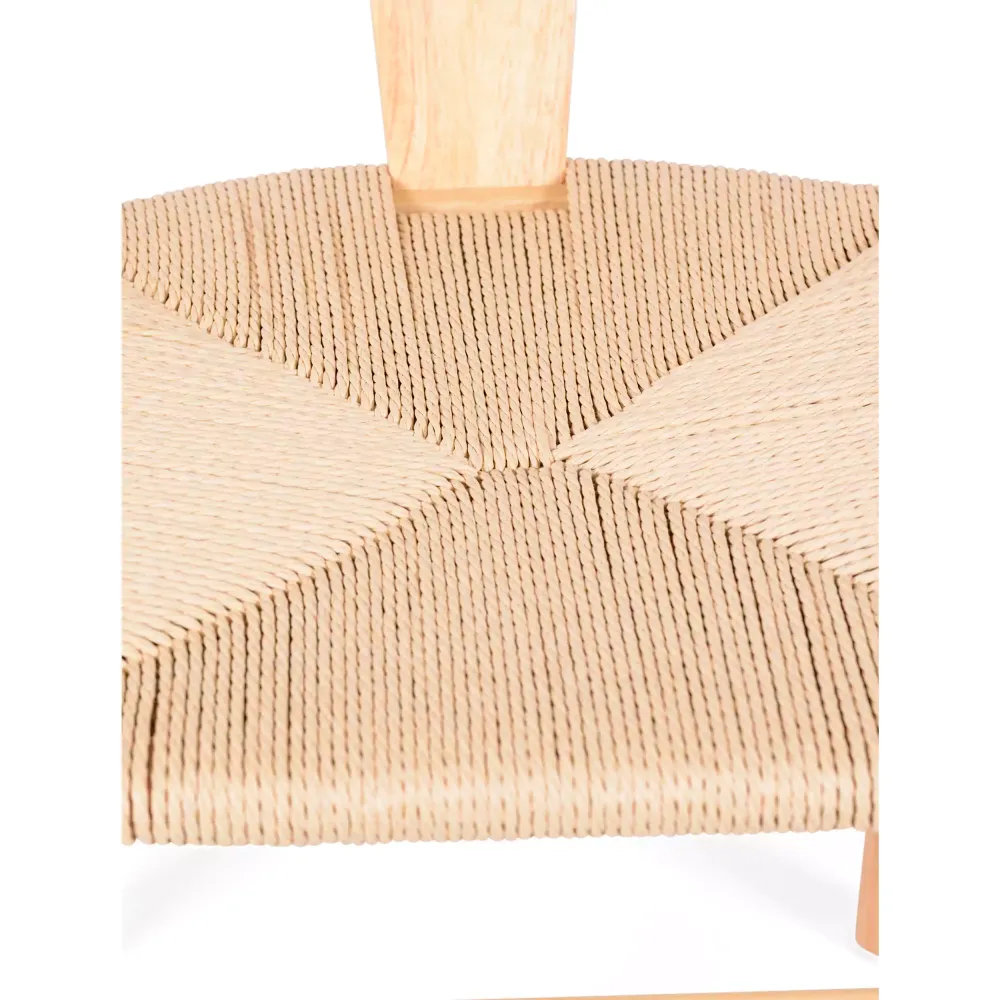 Réplique bon marché de la chaise Wishbone CH24 de Hans J. Wegner en bois de hêtre