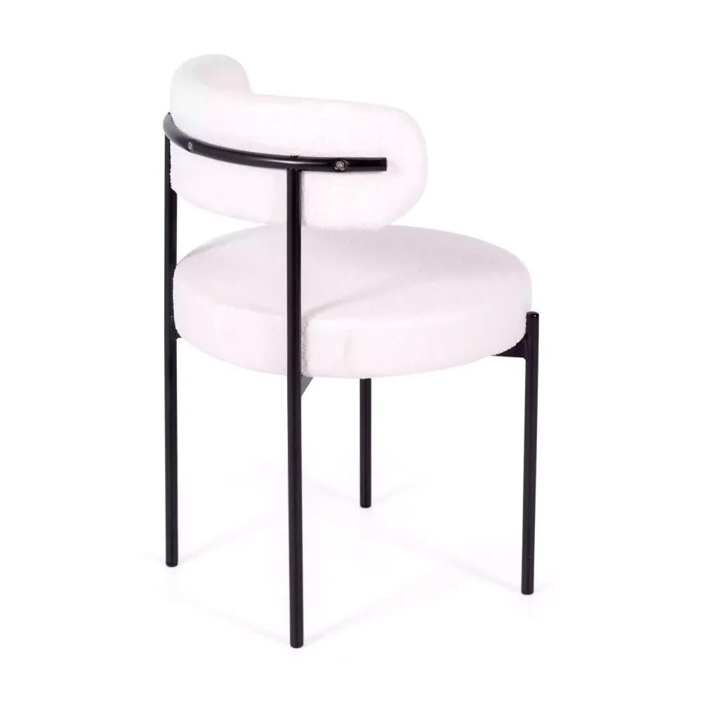 Chaise Lenin recouverte de velours - design élégant et moderne 🪑