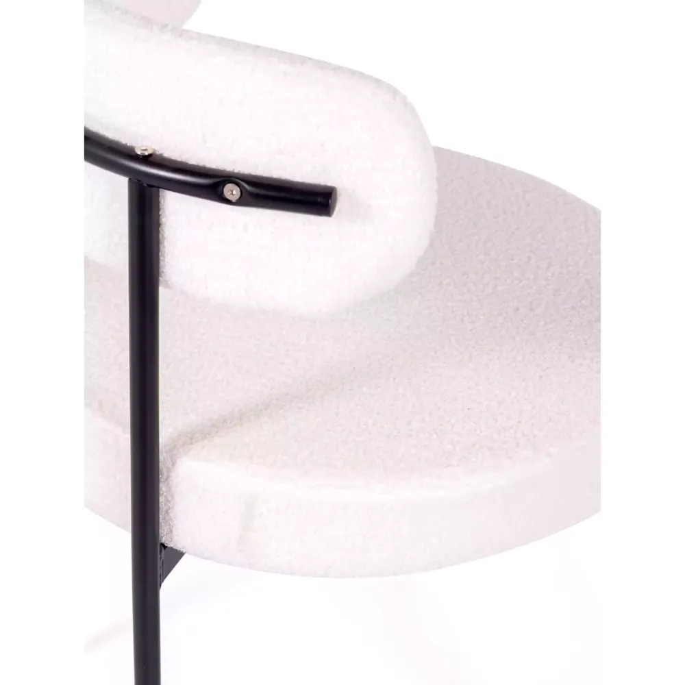 Chaise Lenin recouverte de velours - design élégant et moderne 🪑