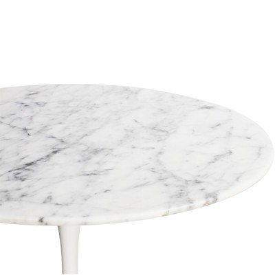 Beistelltisch Tulip Side aus Carrara Marmor