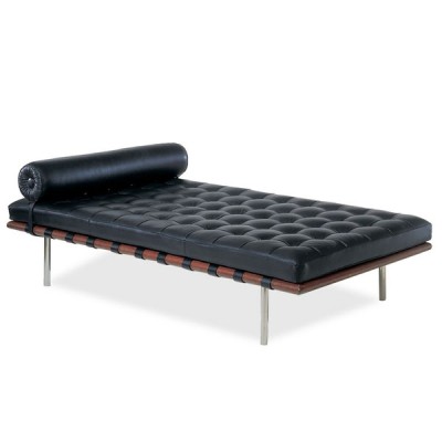 Barcelona Daybed aus Blumenleder