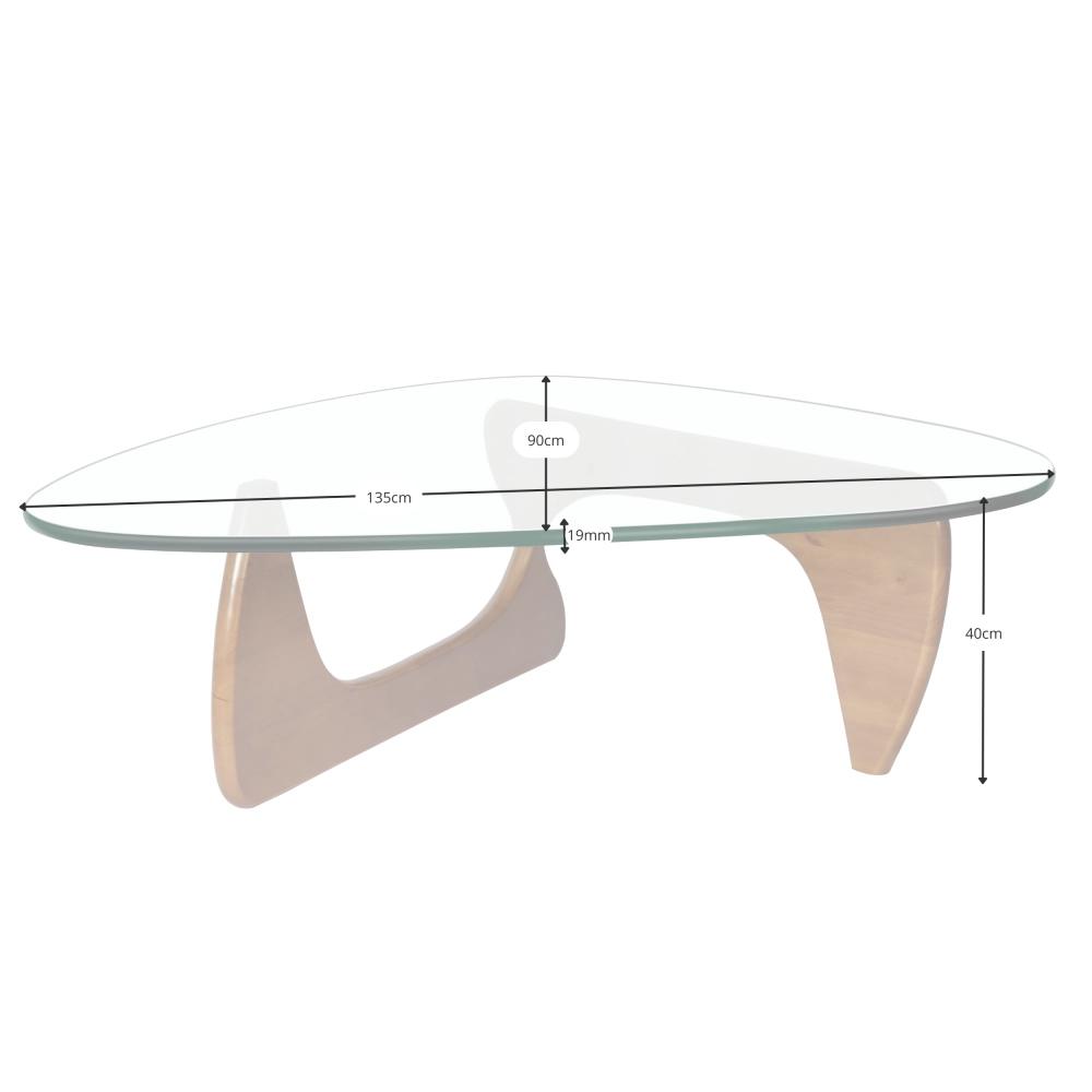 Réplique de table basse Noguchi Coffee -  Meubles Concept