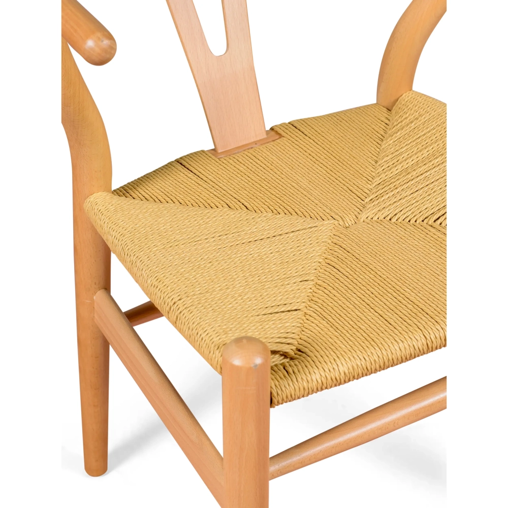 Chaise Inspiration Wishbone CH24 - Chaises en bois - Style nordique