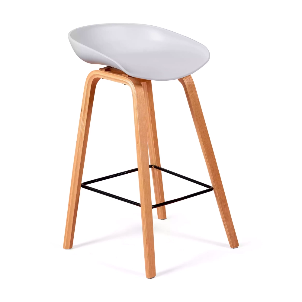 Daxer Nordic Tabouret 65 cm en Bois de Hêtre