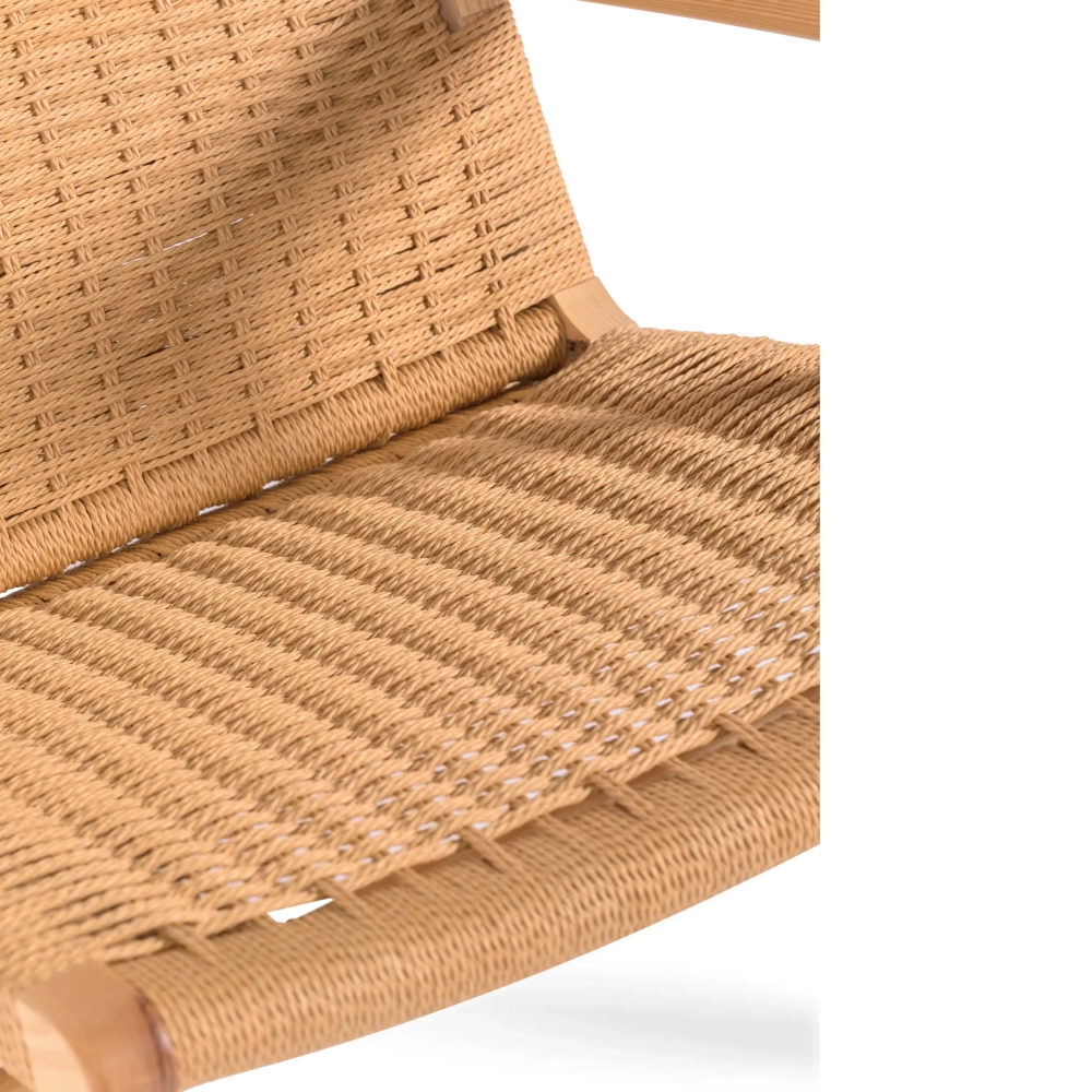 Inspiration Lounge CH25 en frêne - Fauteuil nordique - Meubles Concept