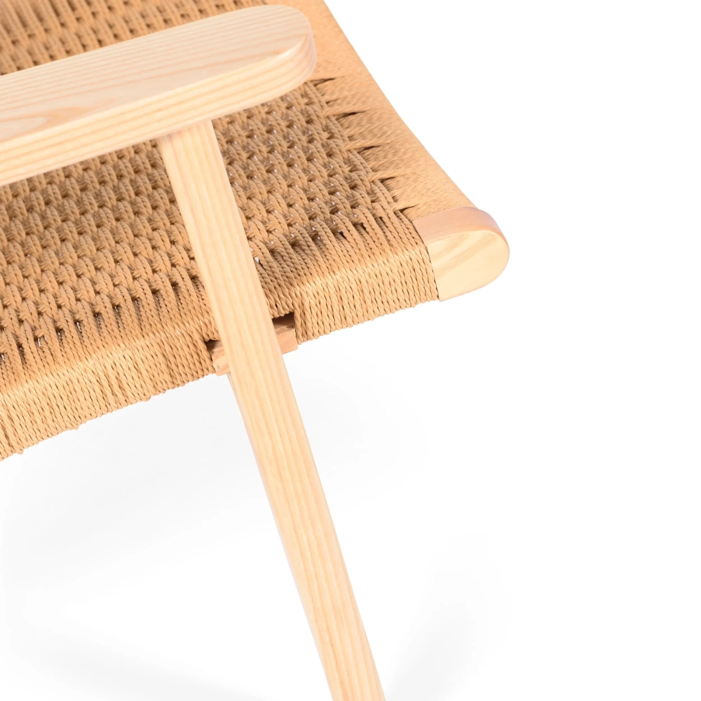 Inspiration Lounge CH25 en frêne - Fauteuil nordique - Meubles Concept