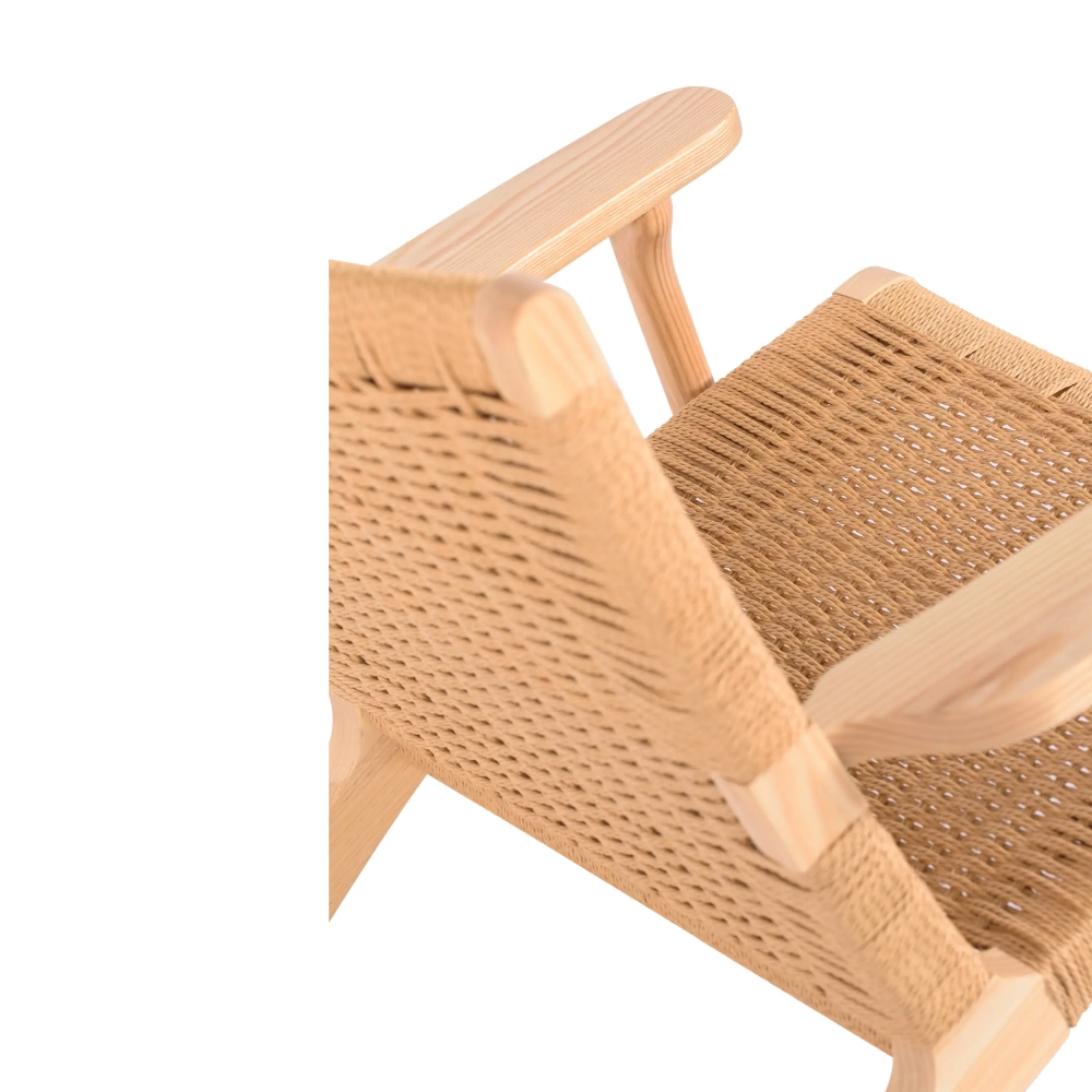 Inspiration Lounge CH25 en frêne - Fauteuil nordique - Meubles Concept