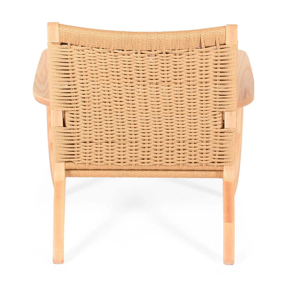 Inspiration Lounge CH25 en frêne - Fauteuil nordique - Meubles Concept