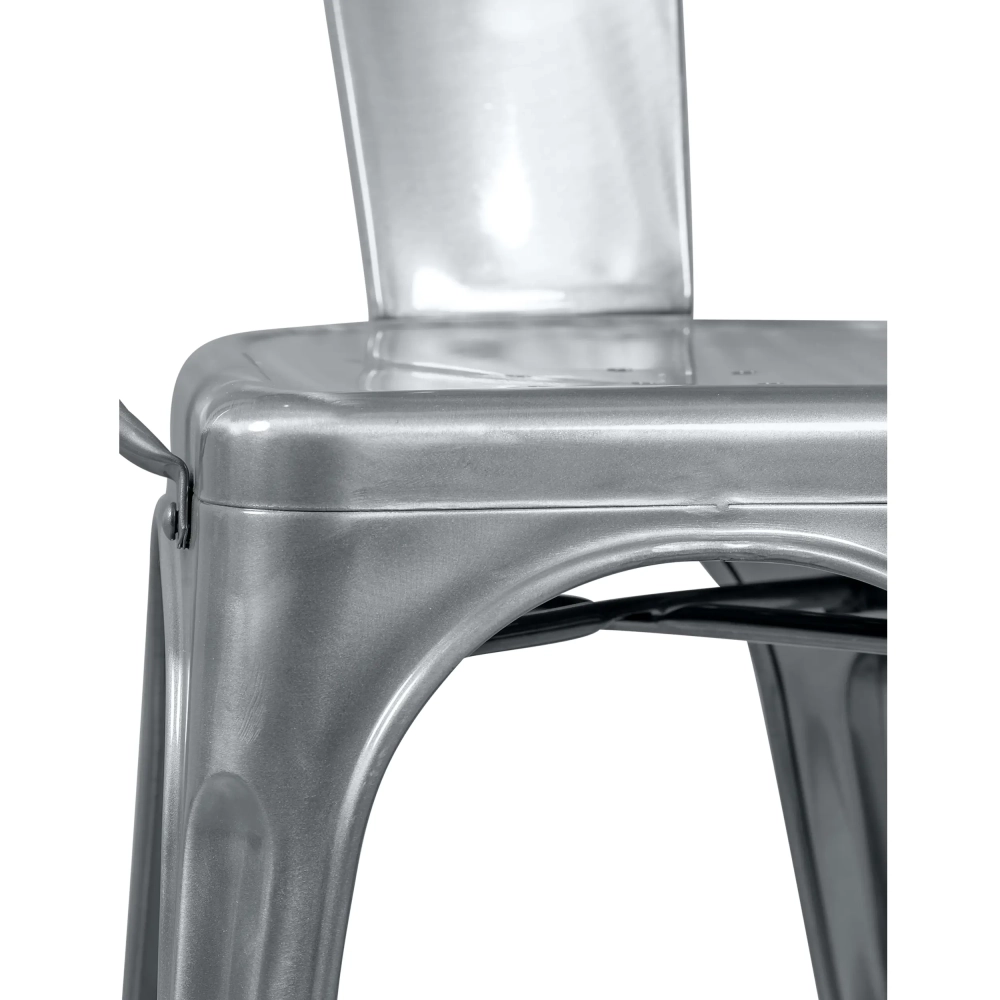 Réplique de la chaise Tolix avec accoudoirs