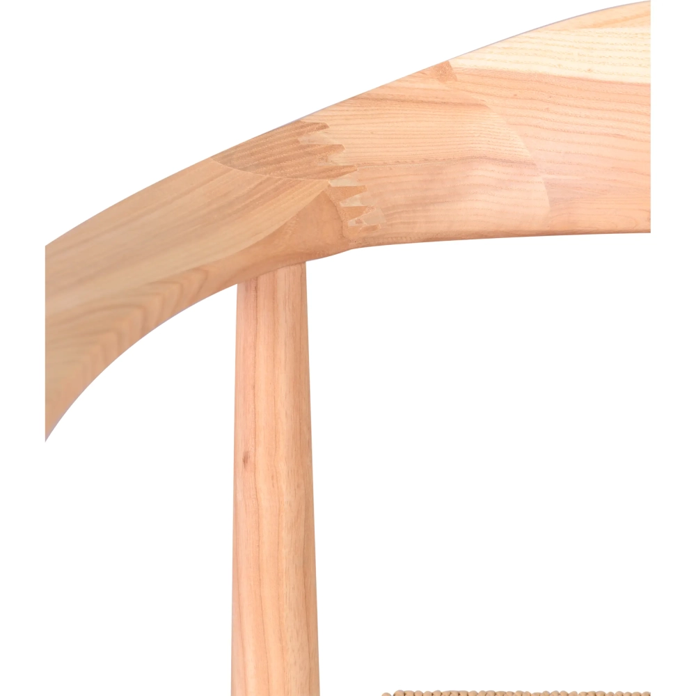 Réplique de La Chaise de Hans J. Wegner en bois de frêne