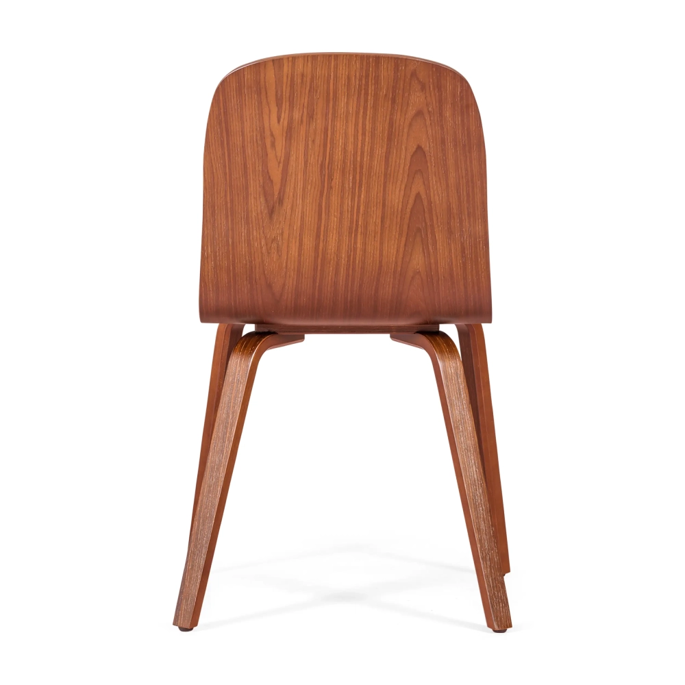 Chaise design Scandinave Hut en bois de noyer | Style scandinave élégant