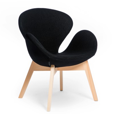 furmod Swart fauteuil