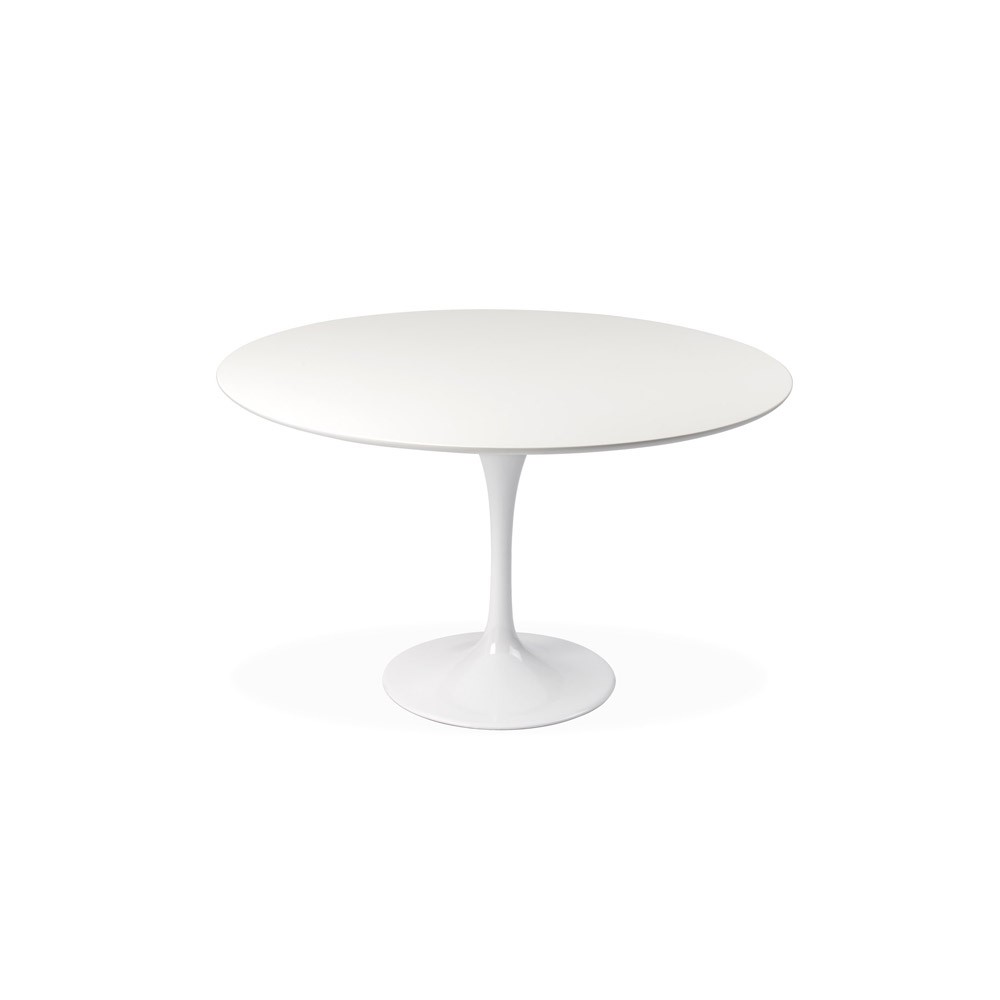 Tisch Dining Tulip 100cm aus Weiß MDF