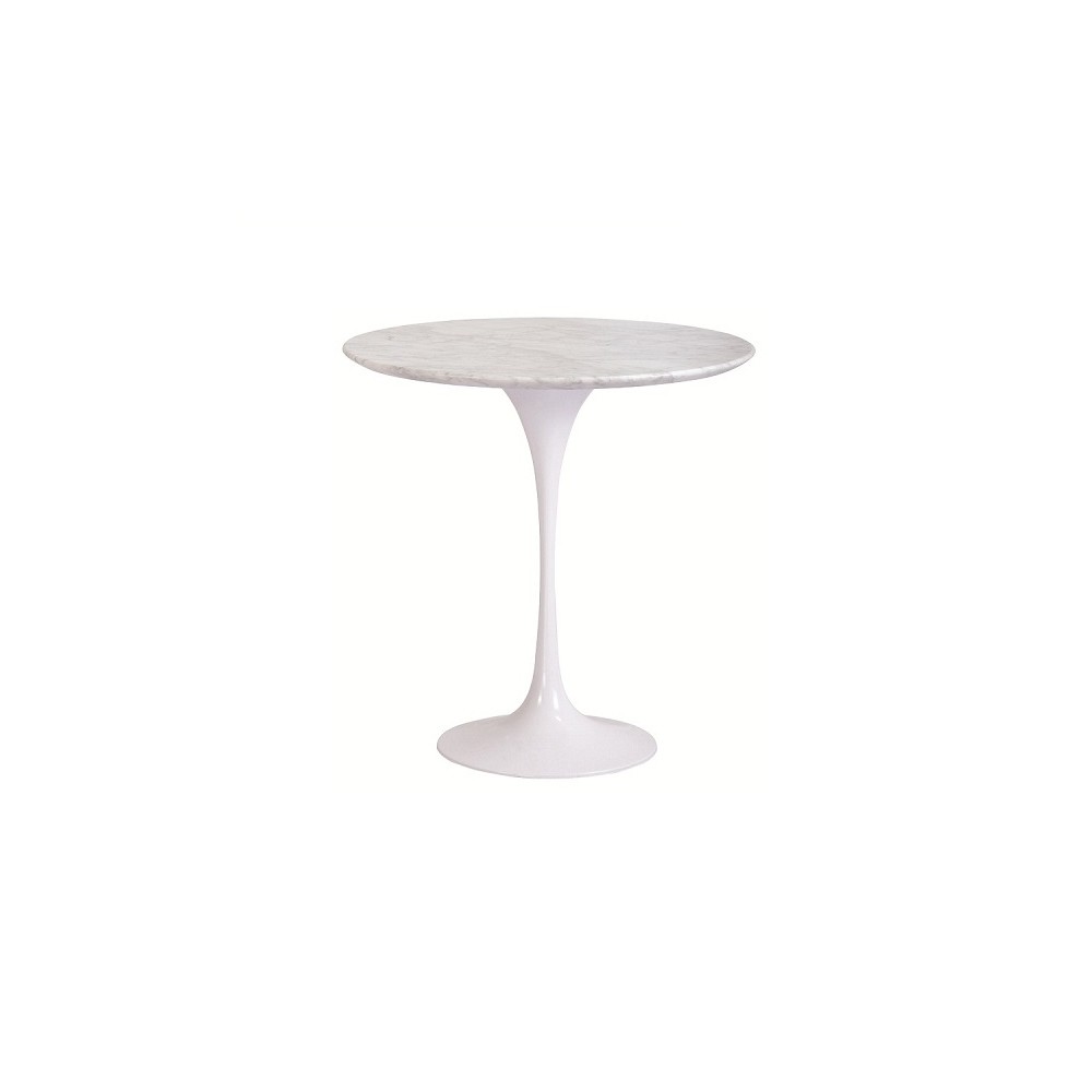 Beistelltisch Tulip Side aus Carrara Marmor