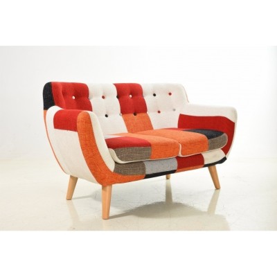 furmod The Club Patchwork Colors Sofa "2 Seater"