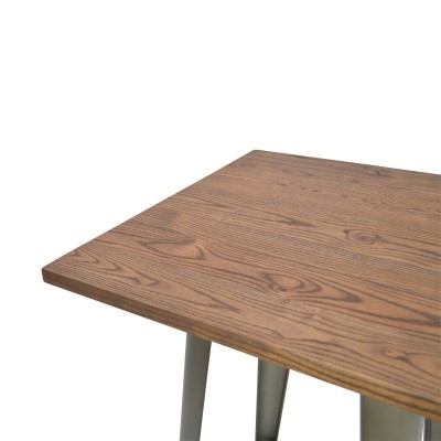 High table Bistro Dark Legs Antique