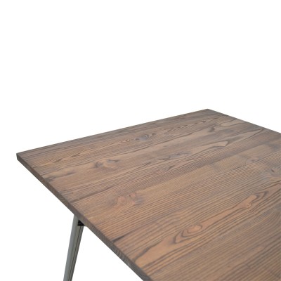 Industrial table Bistro Dark Legs Antique