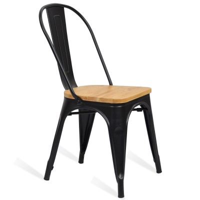 Sedia industriale Bistro Wood