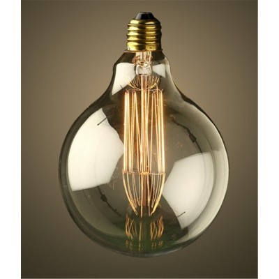 Vintage Ball 40W glödlampa med E27 och 220-240V stöd